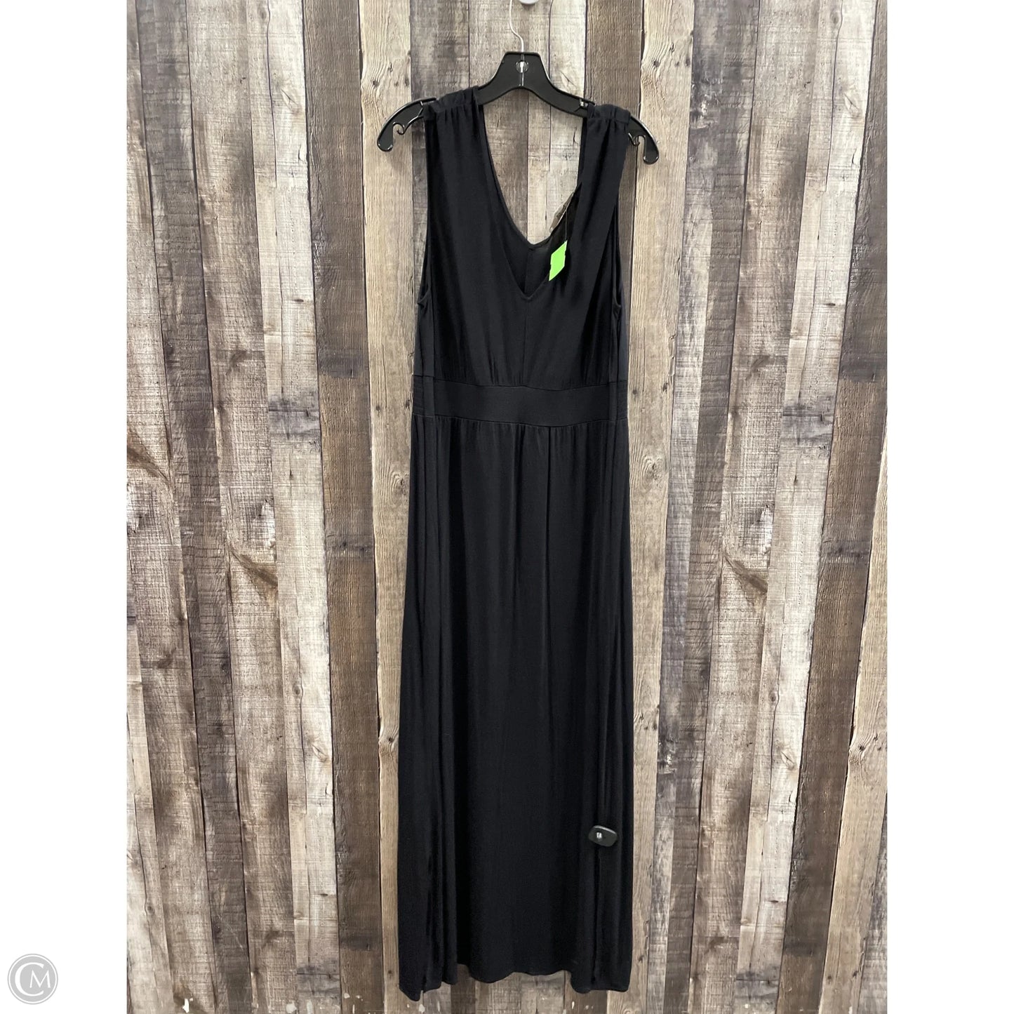 Dress Casual Maxi By Loft In Black, Size: Xl