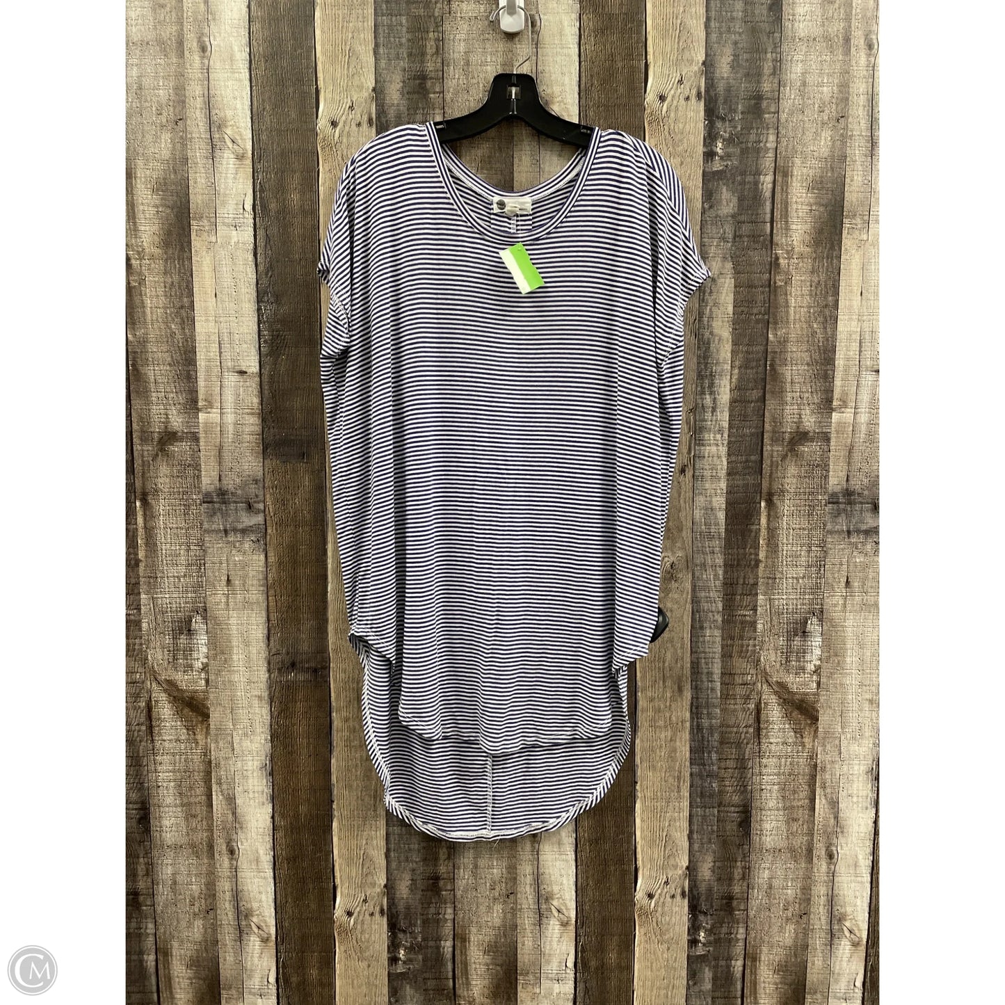 Top Sleeveless By Anthropologie In Striped Pattern, Size: S