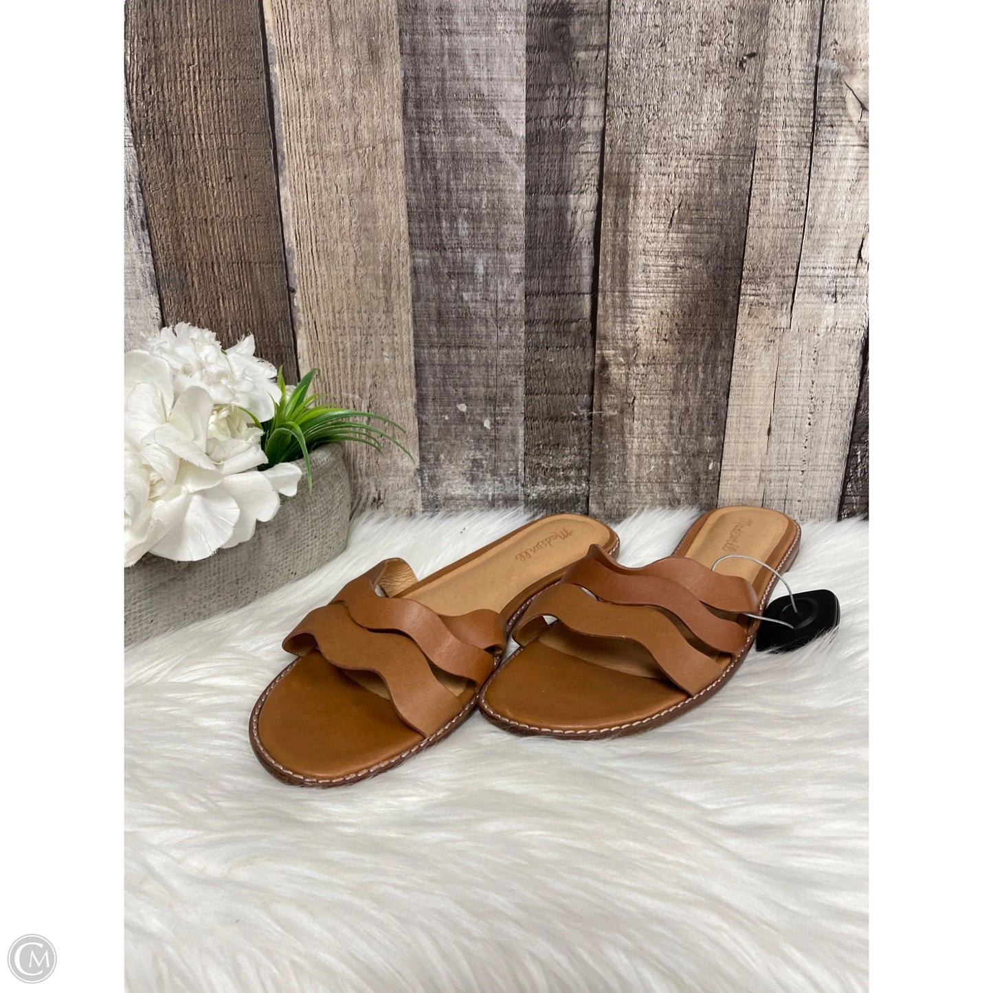 Sandals Flats By Madewell In Tan, Size: 10