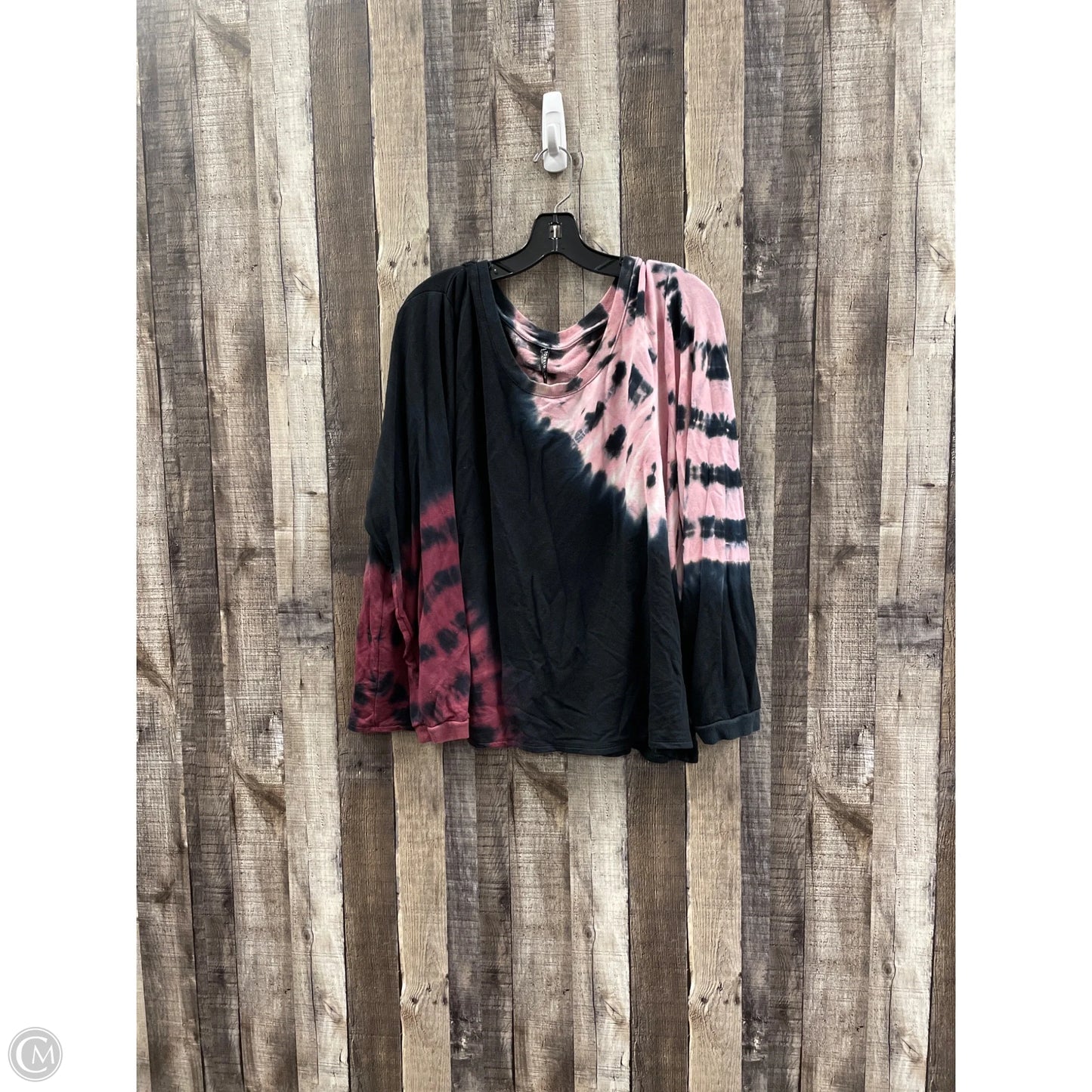 Sweatshirt Collar By Torrid In Tie Dye Print, Size: 3x