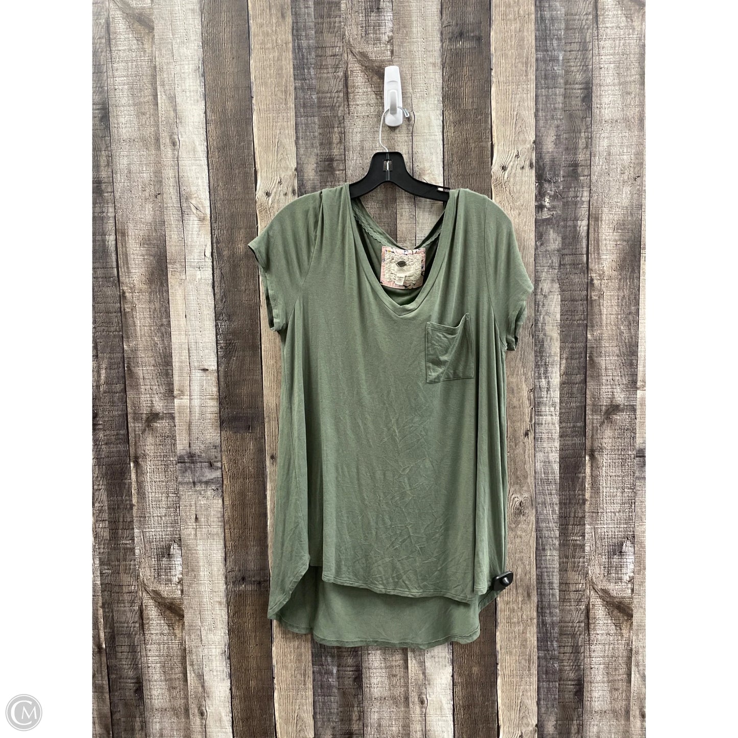 Tunic Short Sleeve By Cupio In Green, Size: Xl