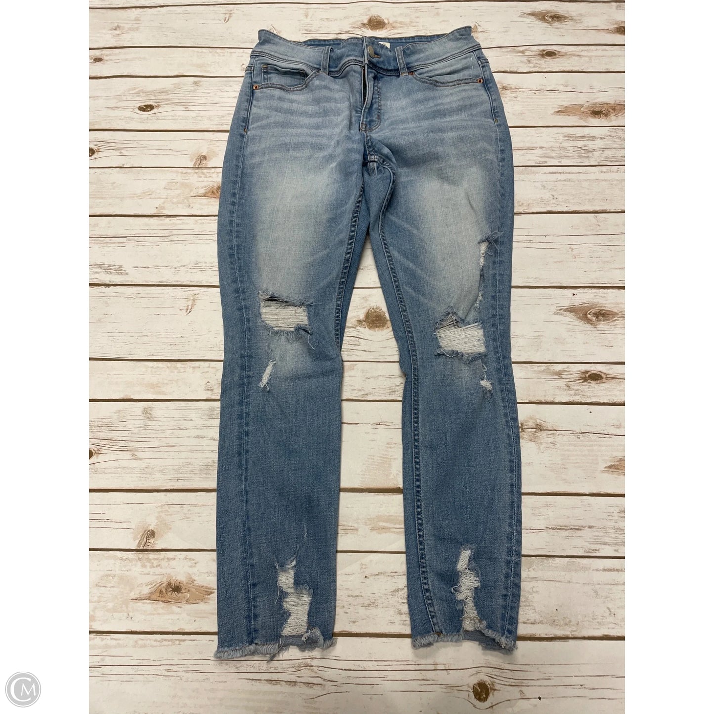 Jeans Skinny By Bke In Blue Denim, Size: 4