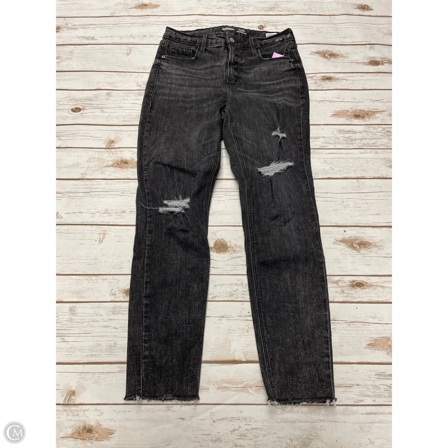 Jeans Skinny By Old Navy In Grey Denim, Size: 6