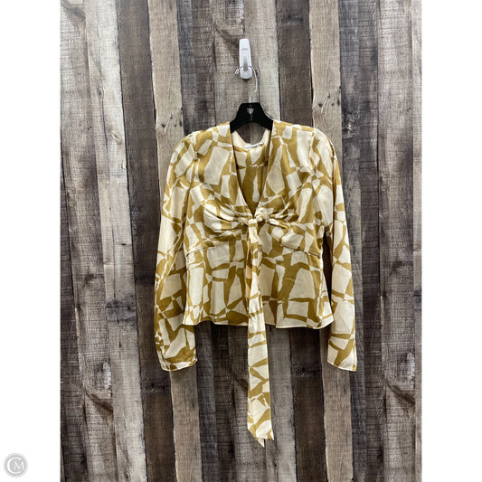 Top Long Sleeve By Parker In Multi-colored, Size: S