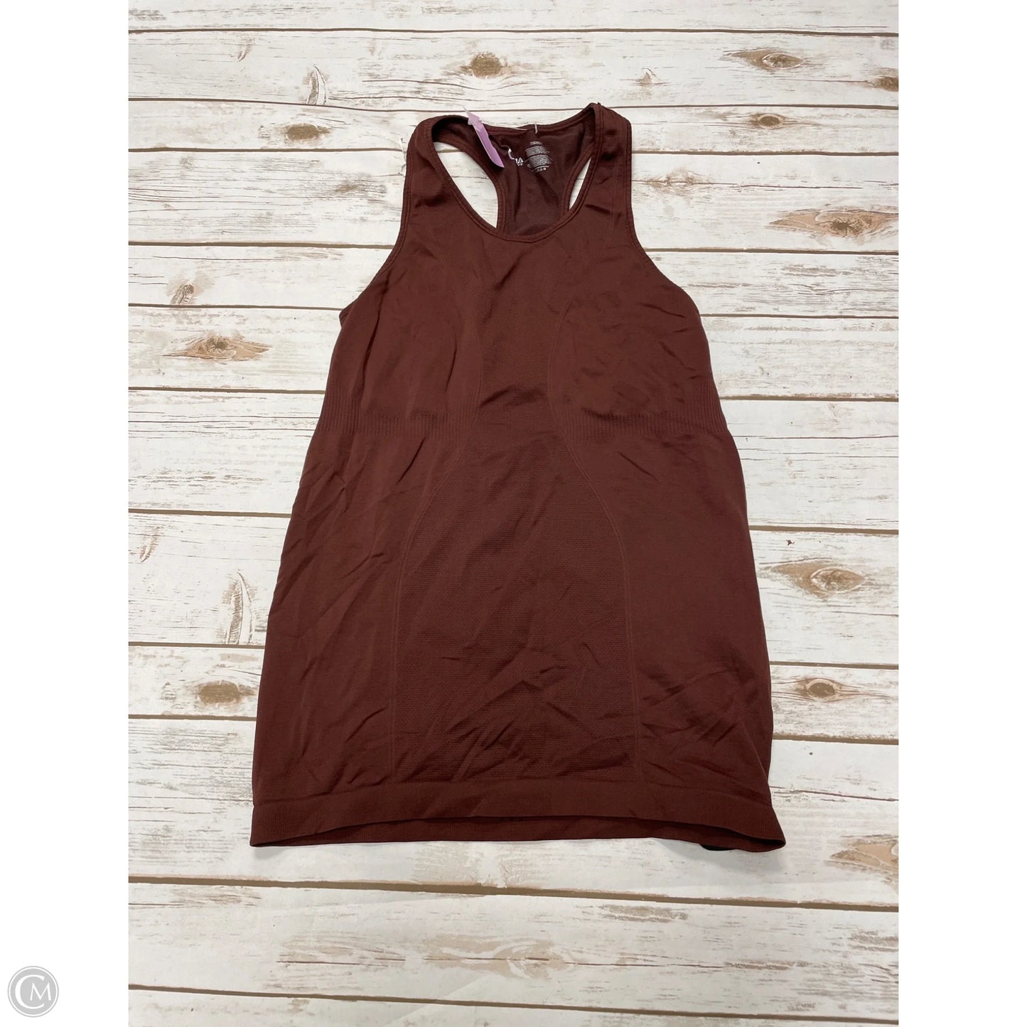 Athletic Tank Top By Zyia In Brown, Size: M