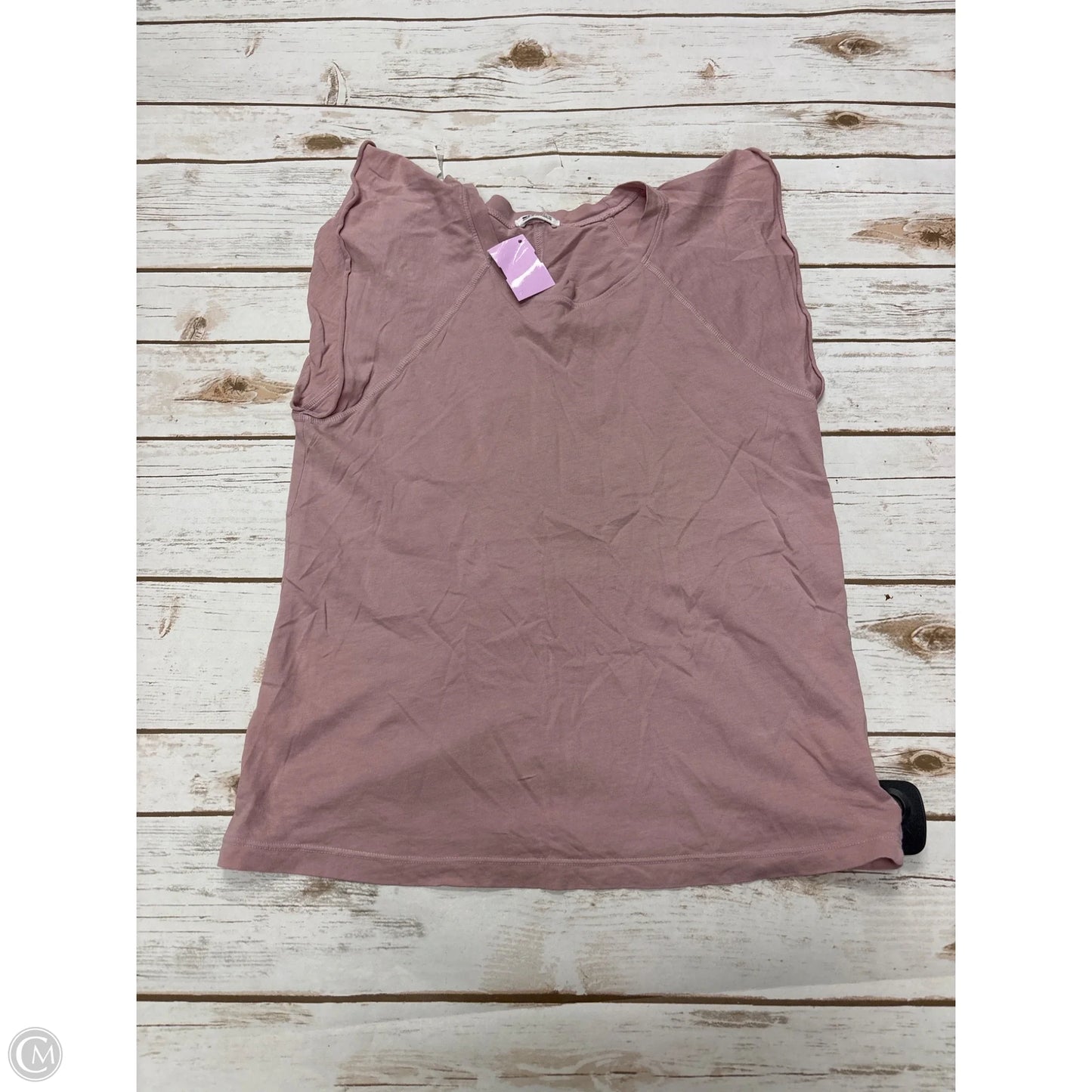 Top Short Sleeve By La Made In Pink, Size: Xs