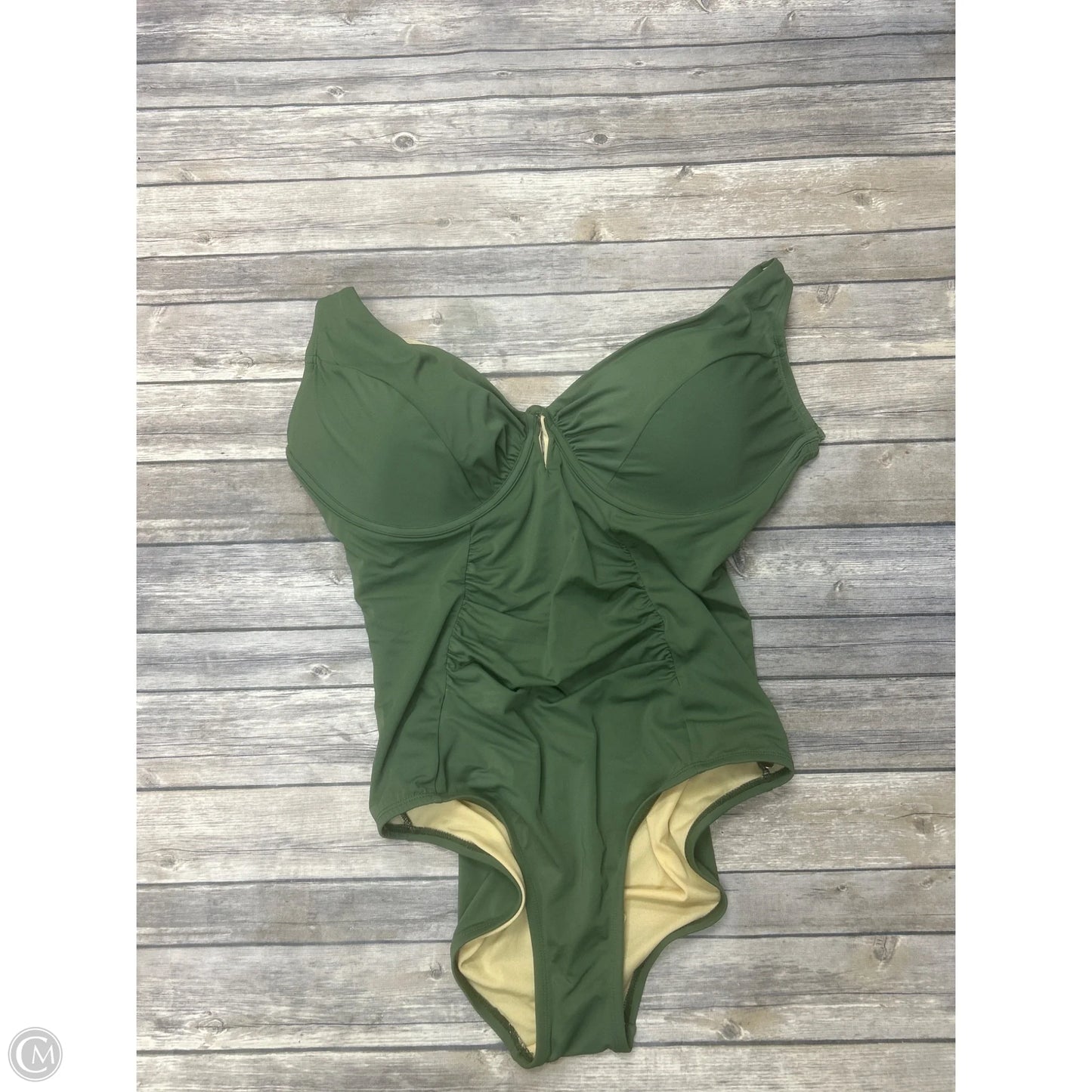 Swimsuit By Cme In Green, Size: 1x