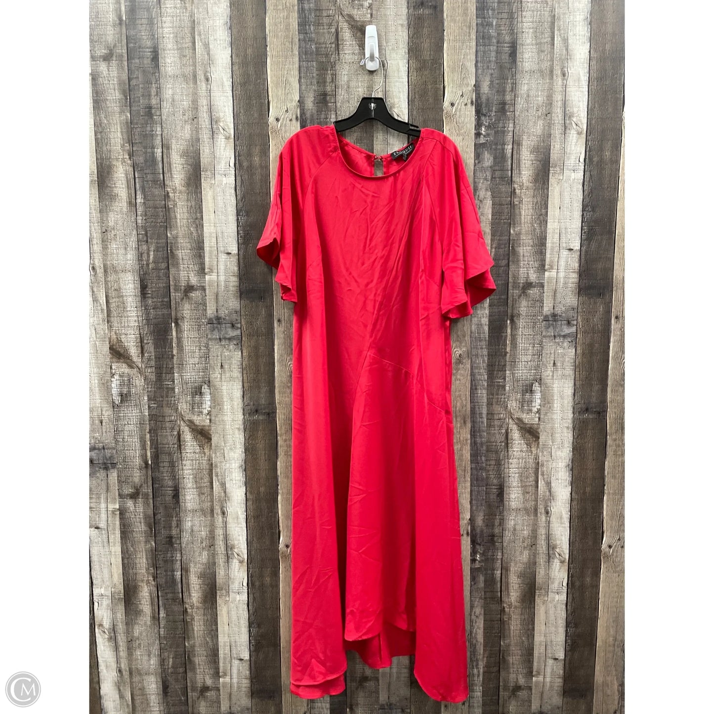 Dress Casual Maxi By Eloquii In Red, Size: 2x
