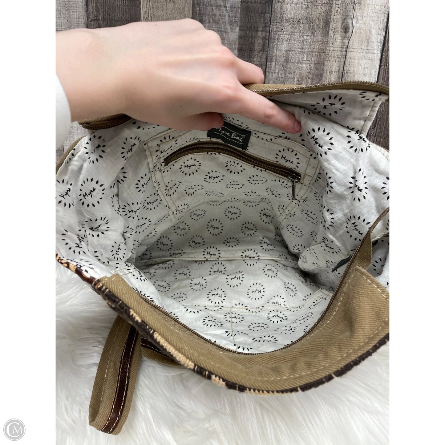 Backpack By Myra, Size: Large