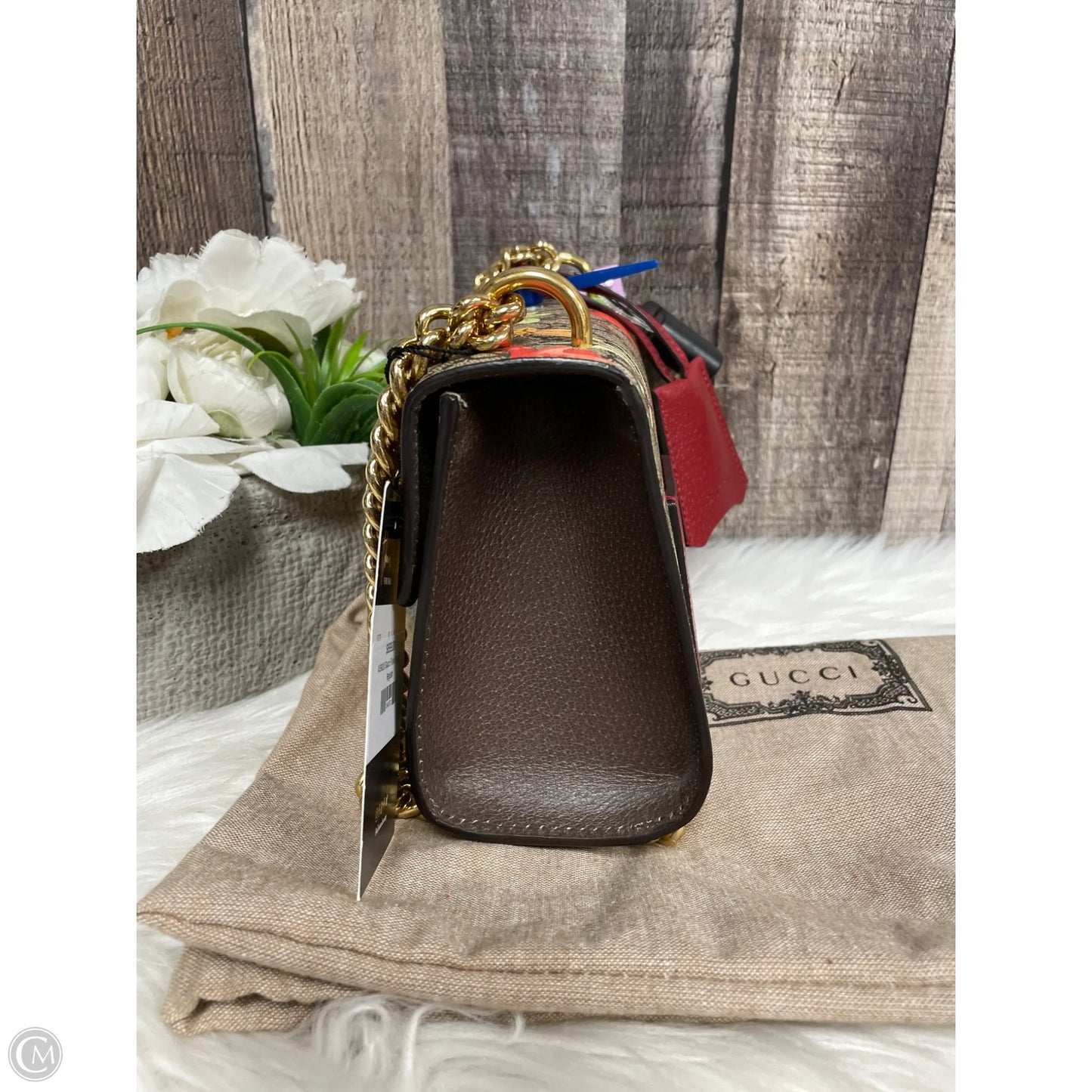 Handbag Luxury Designer By Gucci, Size: Small