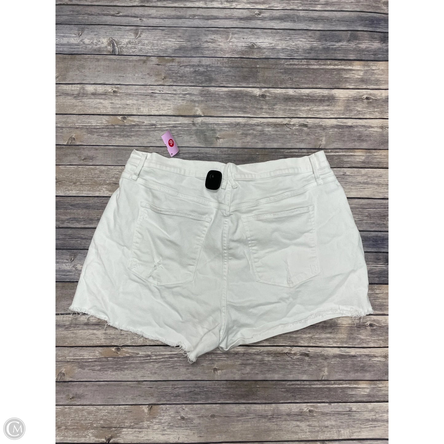 Shorts By Good American In White, Size: 16