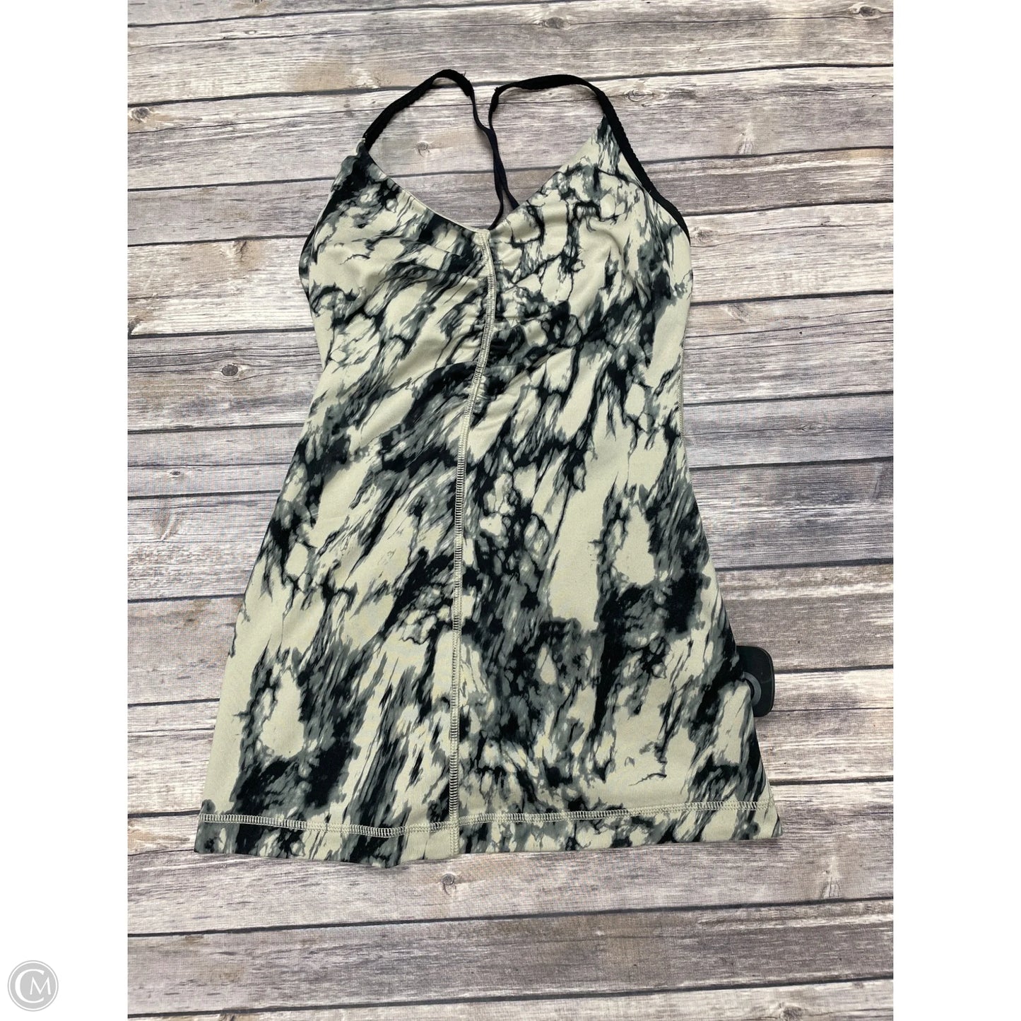 Athletic Tank Top By Lululemon In Tie Dye Print, Size: 4