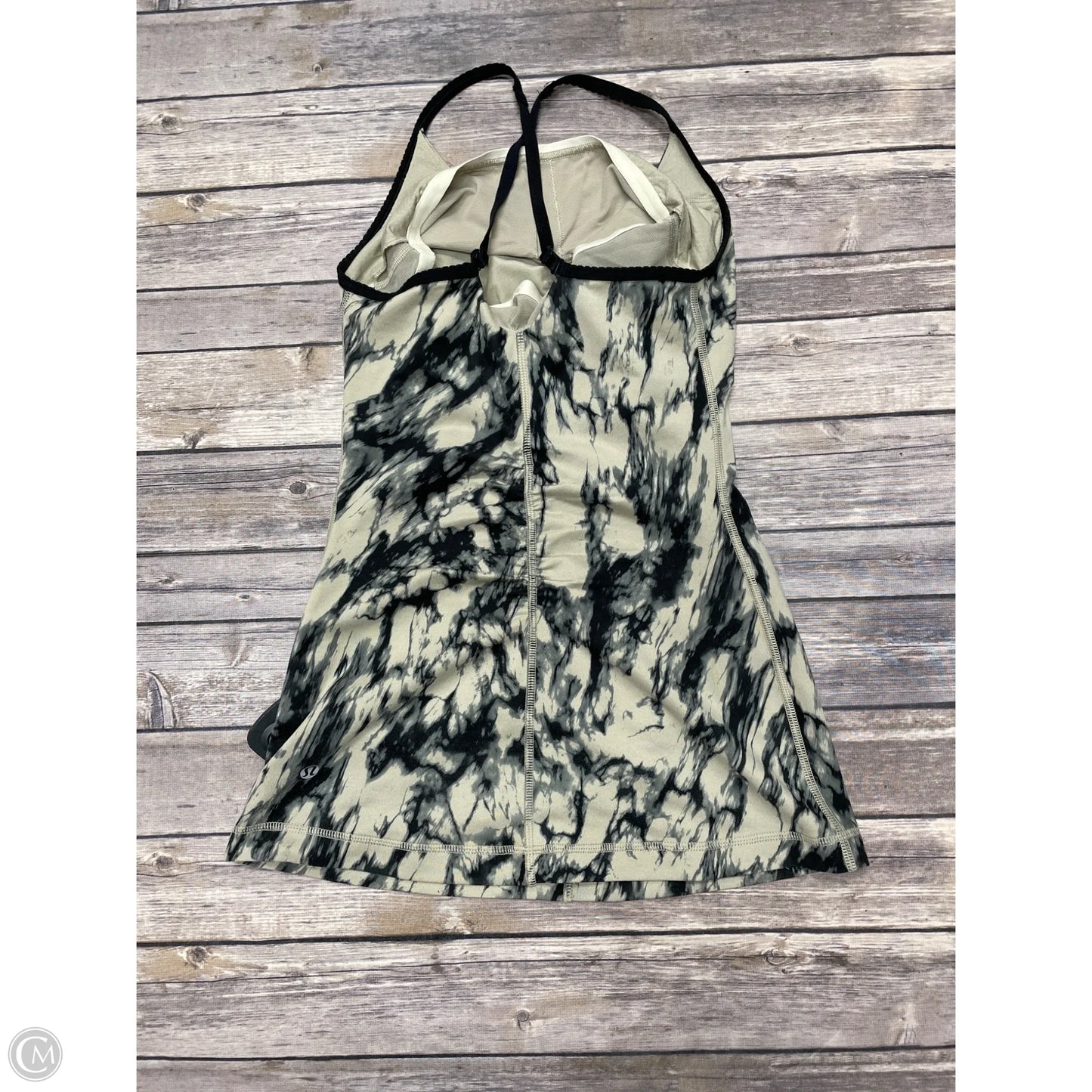 Athletic Tank Top By Lululemon In Tie Dye Print, Size: 4