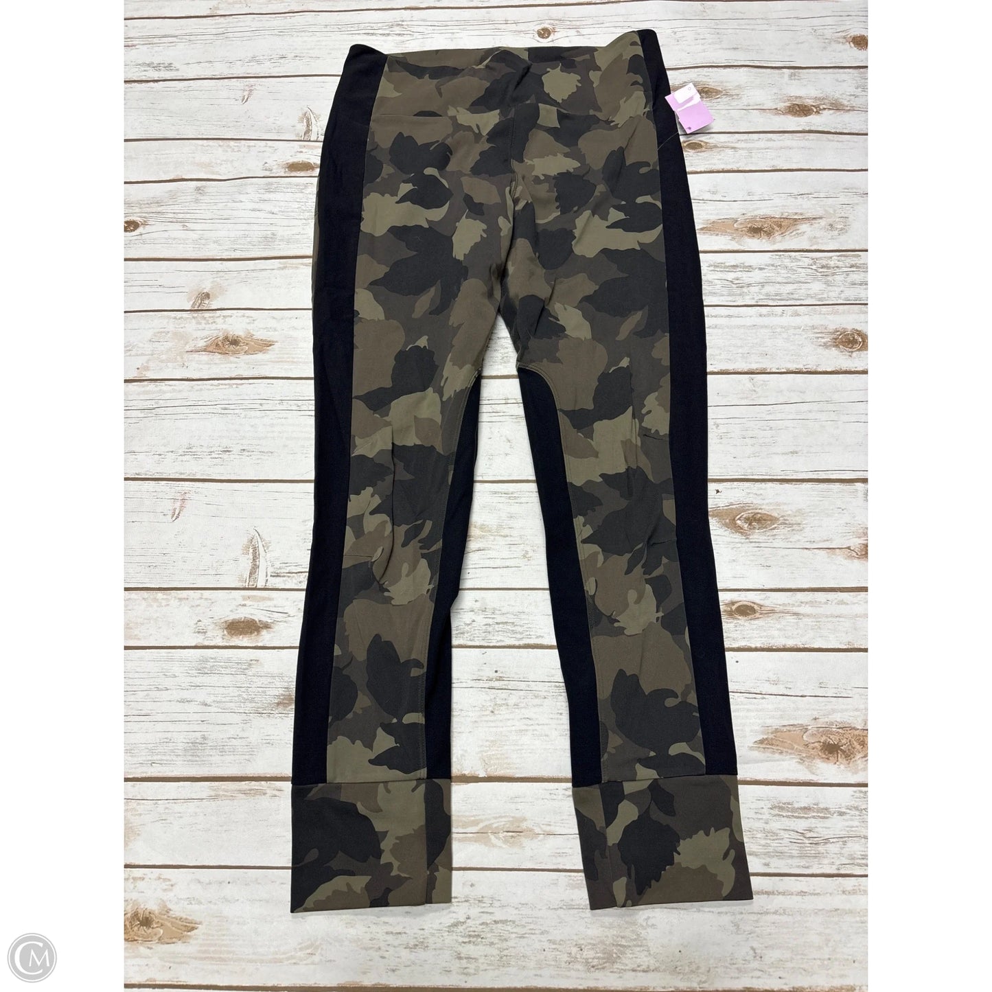 Athletic Leggings By Athleta In Camouflage Print, Size: L