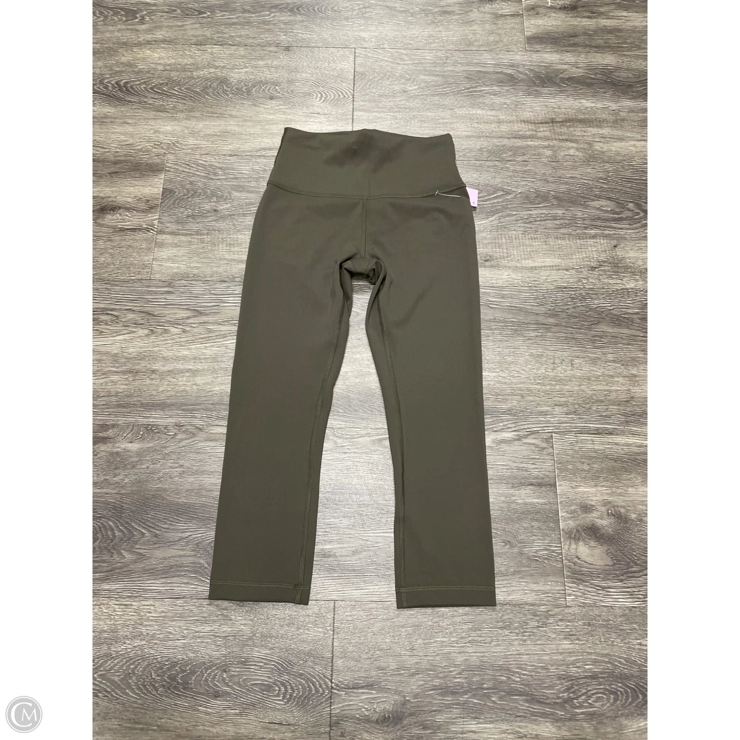 Athletic Leggings By Lululemon In Green, Size: 6