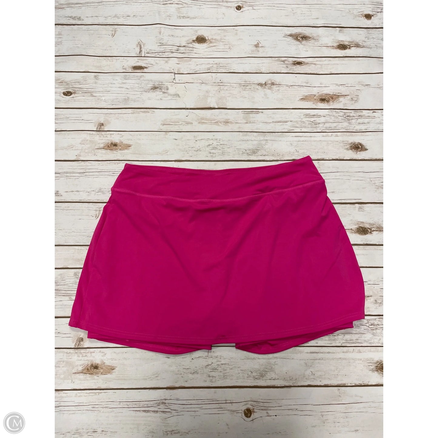 Athletic Skort By Cme In Pink, Size: 2x