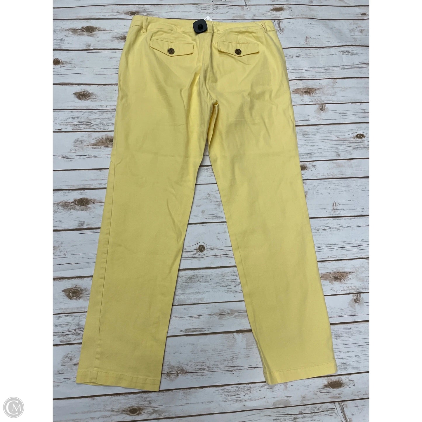 Pants Dress By Cabi In Yellow, Size: 12