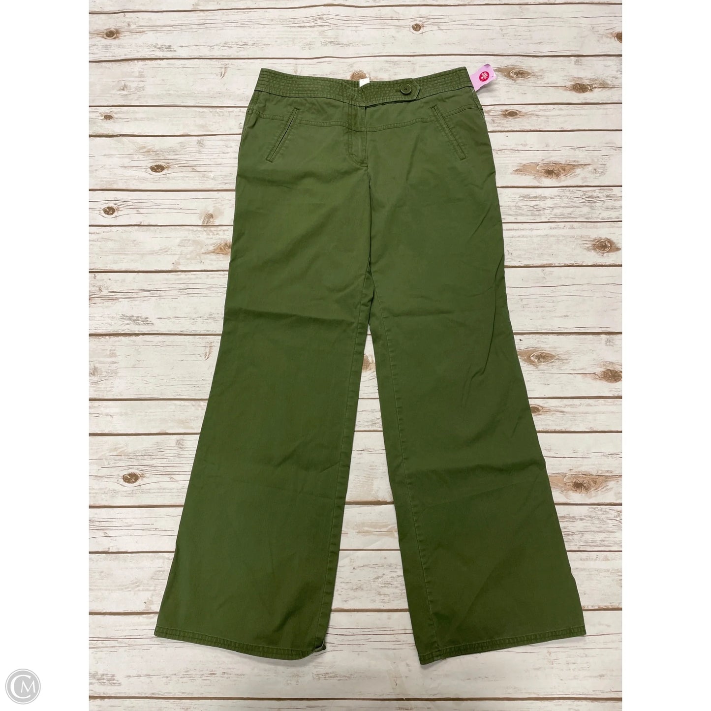 Pants Wide Leg By Loft In Green, Size: 6