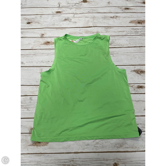 Athletic Tank Top By Fabletics In Green, Size: M