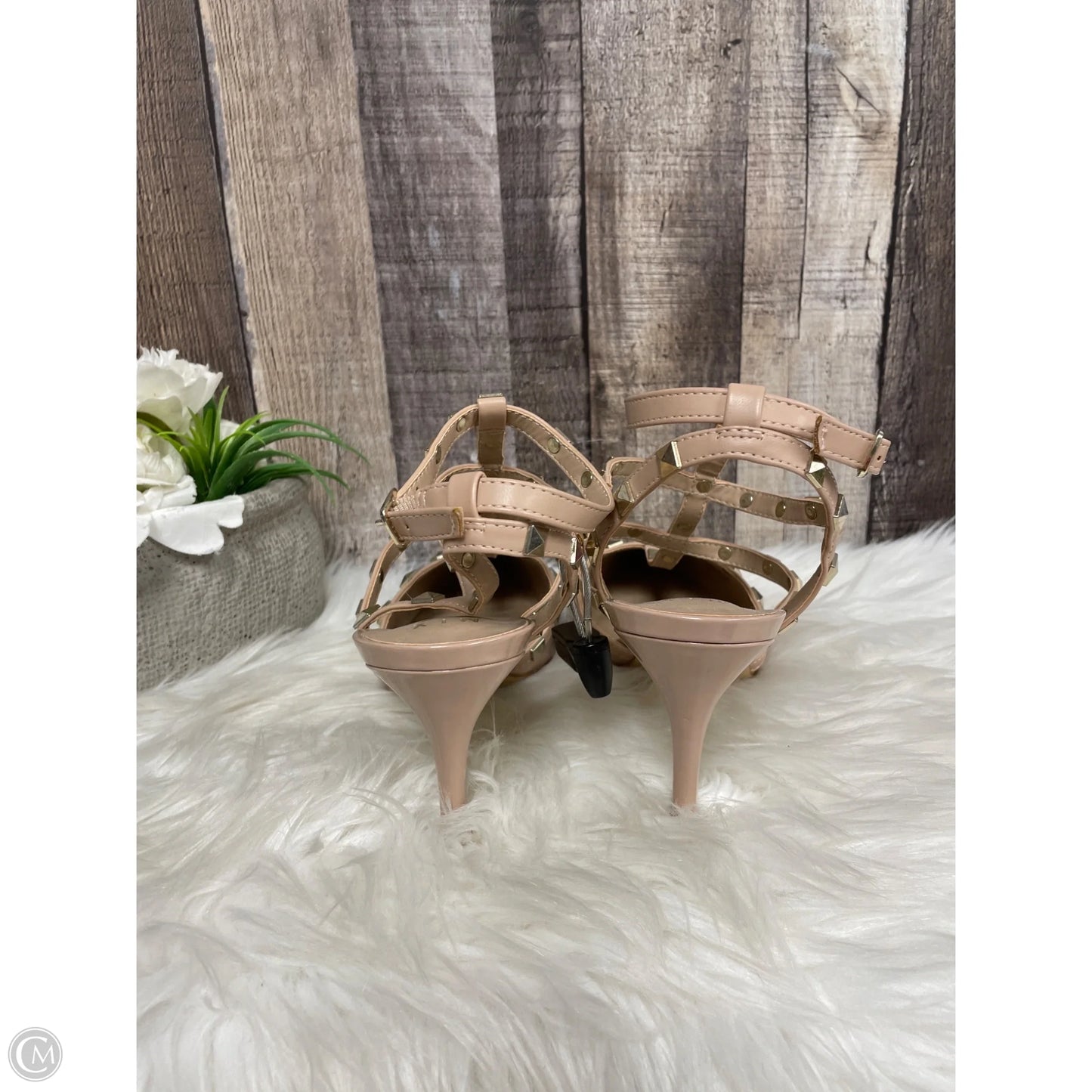 Shoes Heels Stiletto By Mix No 6 In Beige, Size: 9