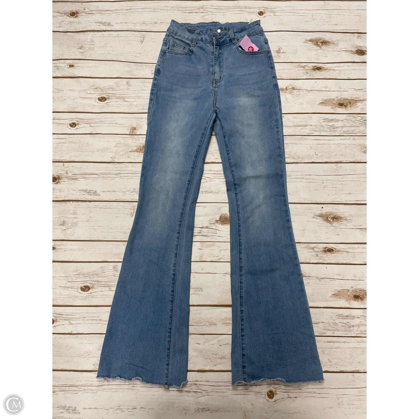Jeans Boot Cut By Cme In Blue Denim, Size: S