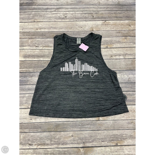 Athletic Tank Top By Mono B In Black, Size: L