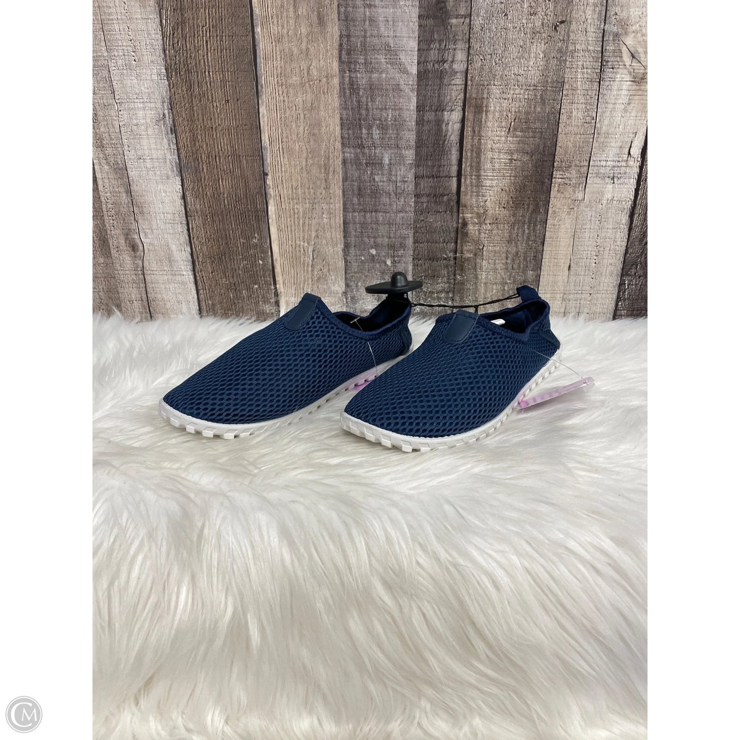 Shoes Flats By Cmf In Blue, Size: 7