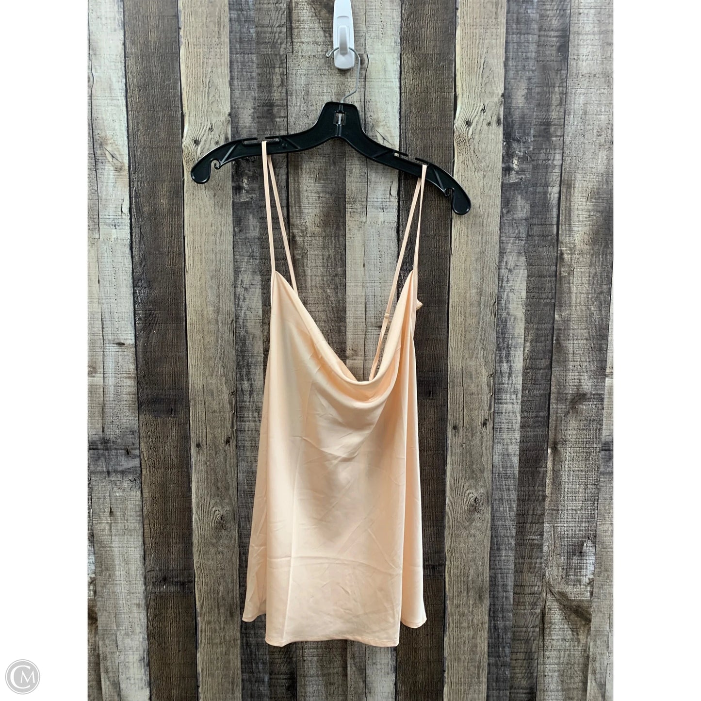 Top Sleeveless By Cme In Peach, Size: Xxl