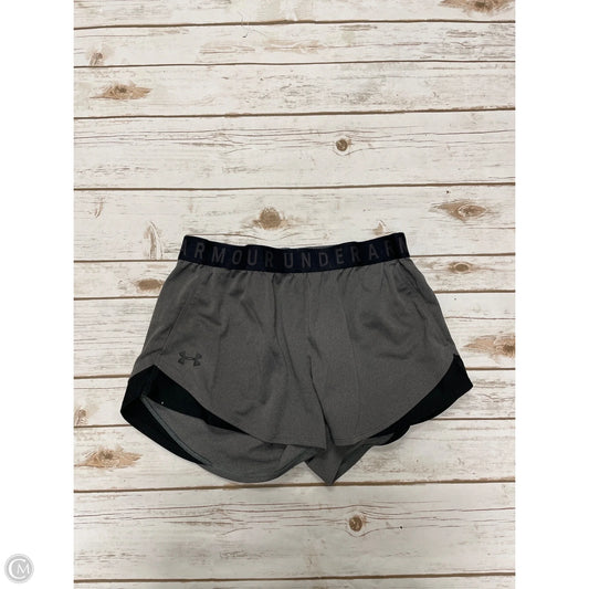 Athletic Shorts By Under Armour In Grey, Size: M