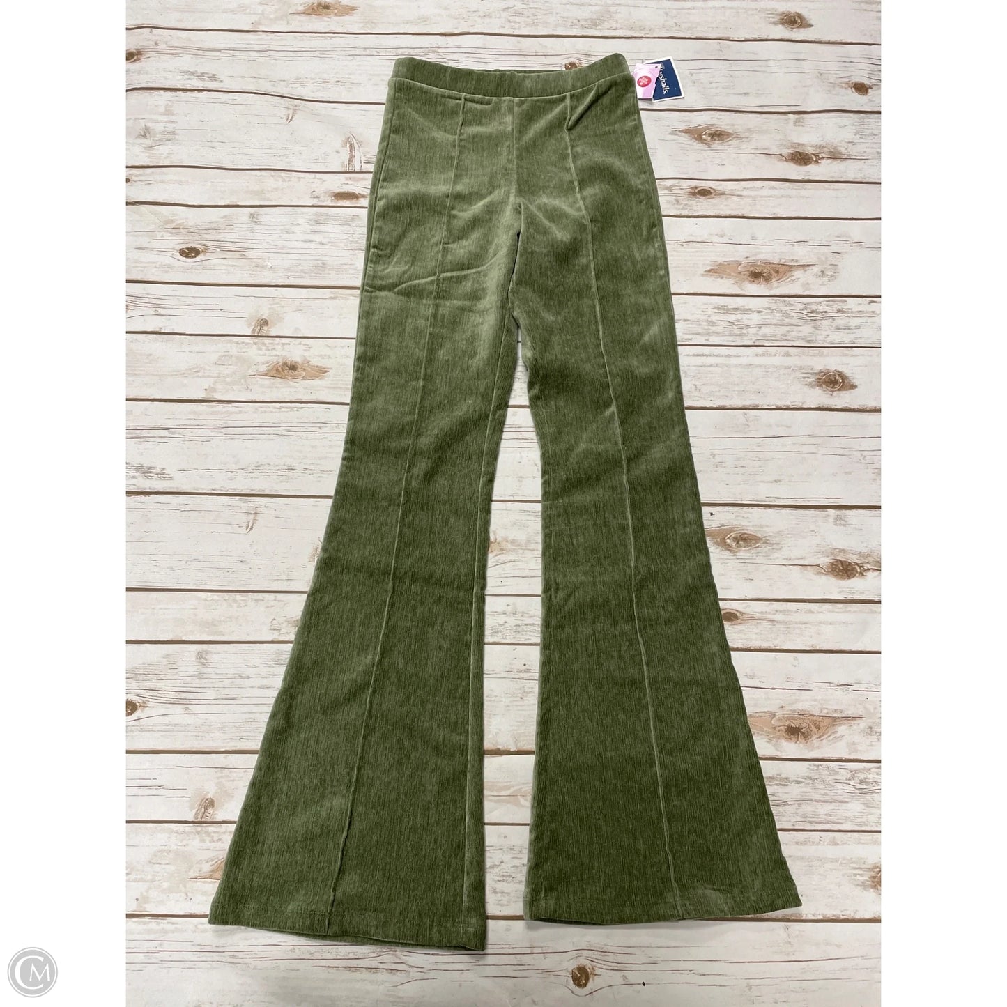 Pants Wide Leg By Love On A Hanger In Green, Size: S