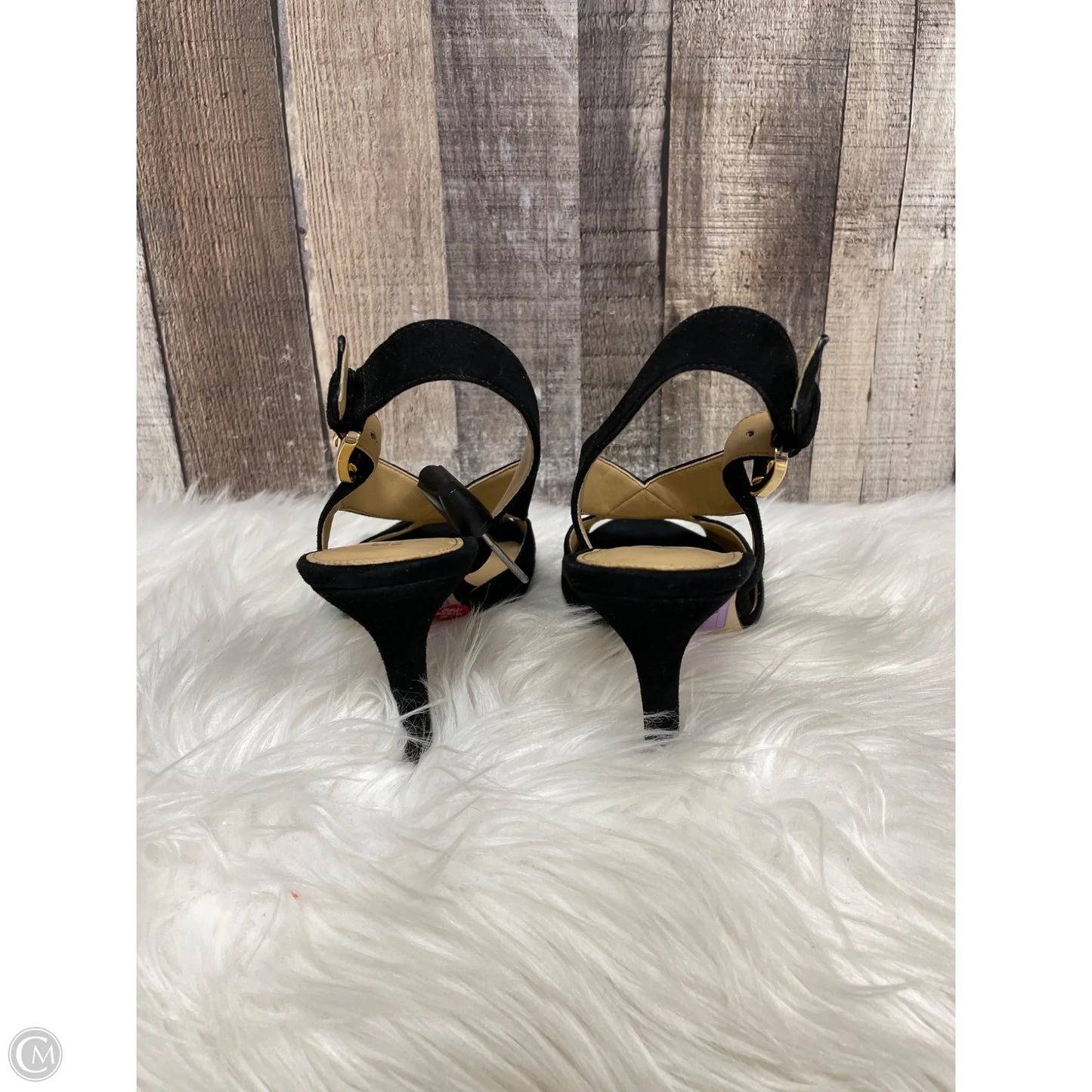 Sandals Designer By Michael Kors In Black, Size: 7.5