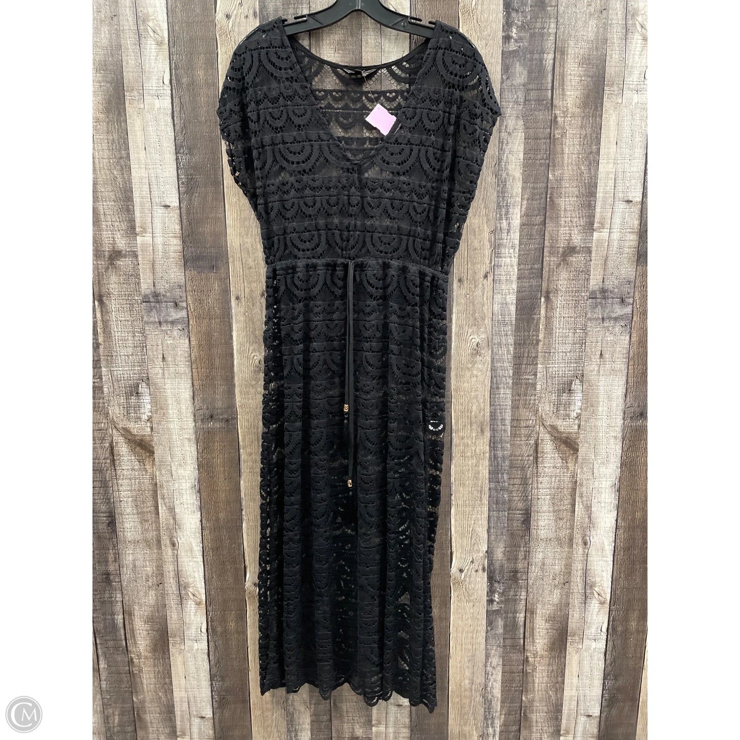 Swimwear Cover-up By Cme In Black, Size: S