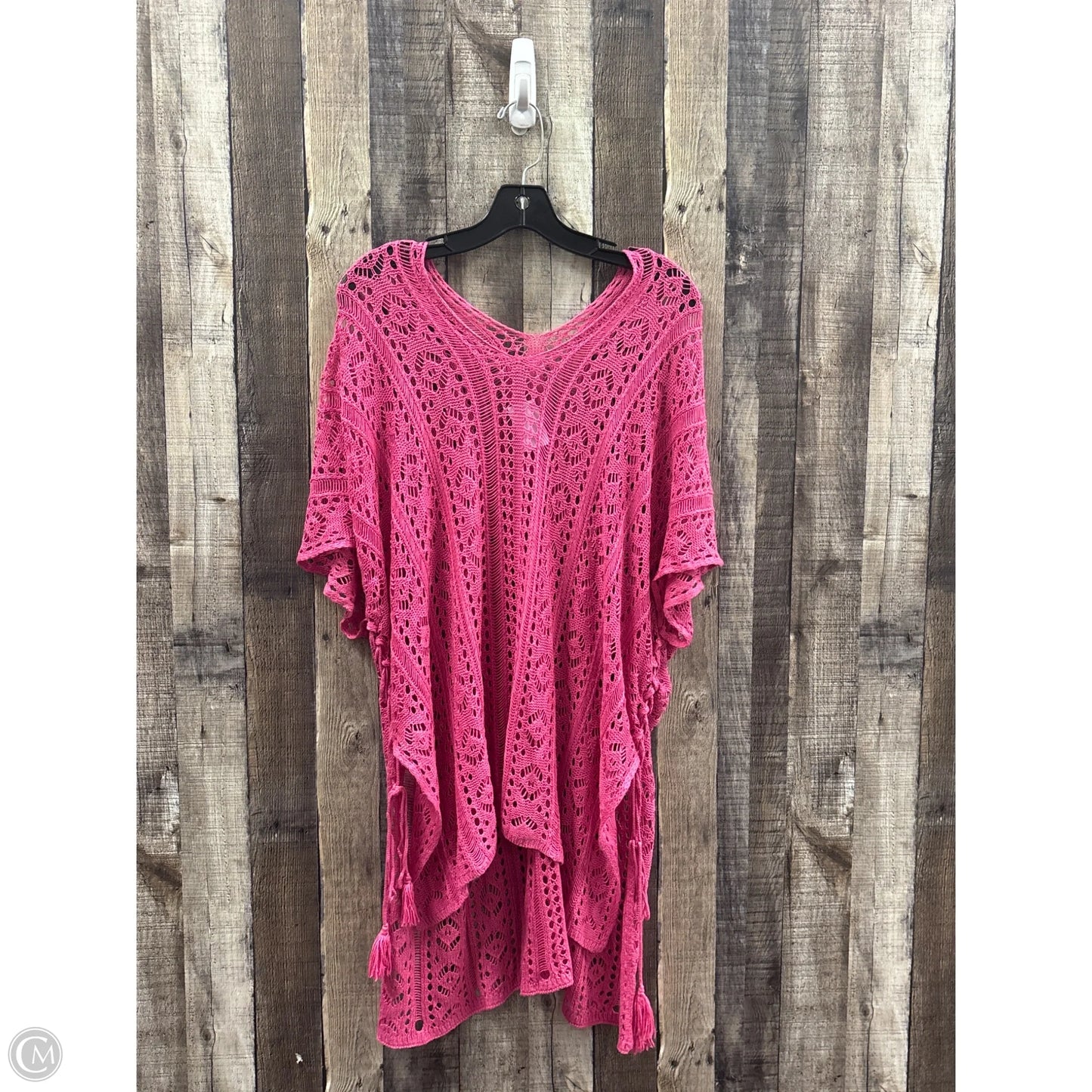 Swimwear Cover-up By Cmf In Pink, Size: Osfm