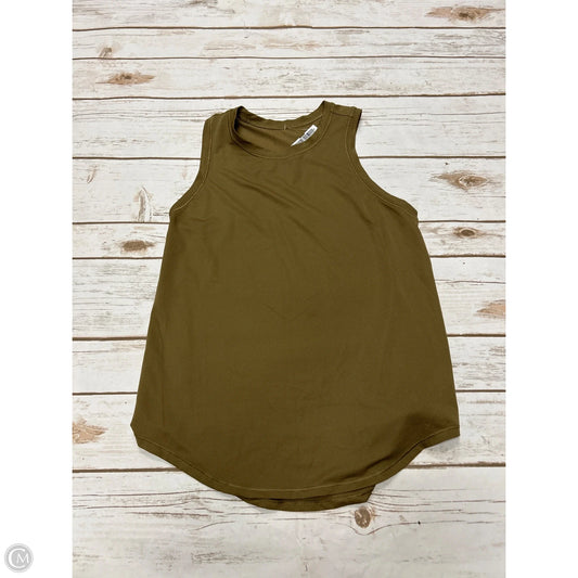 Athletic Tank Top By Lululemon In Tan, Size: S