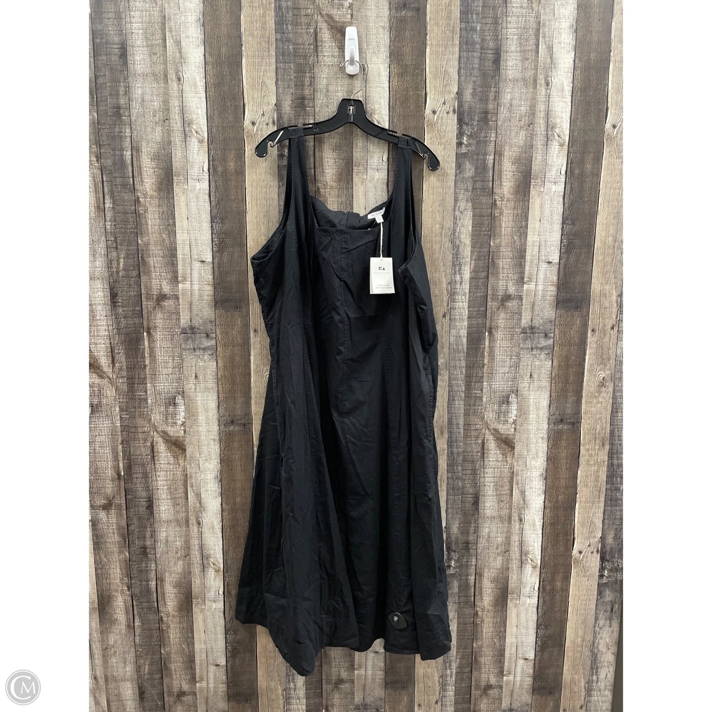 Dress Casual Maxi By Free Assembly In Black, Size: 3x