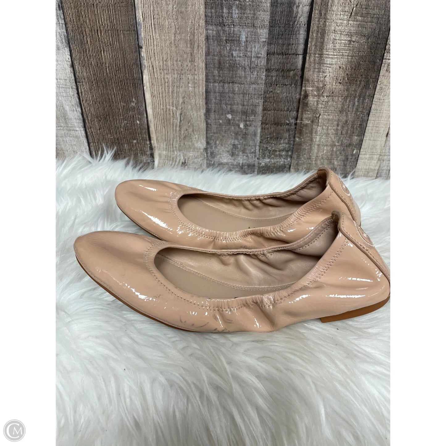 Shoes Designer By Tory Burch In Tan, Size: 8.5