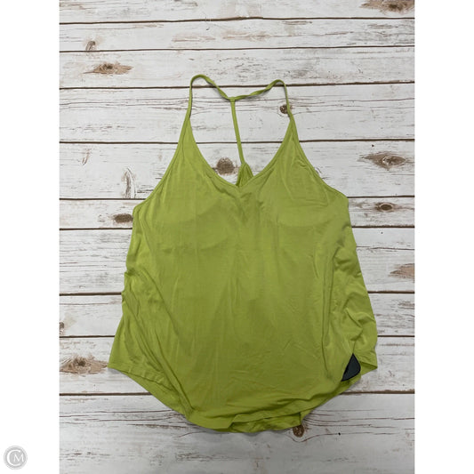 Athletic Tank Top By Lululemon In Green, Size: S