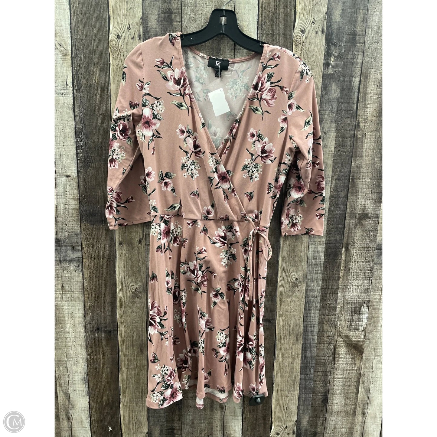Dress Casual Short By Iz Byer In Pink, Size: L