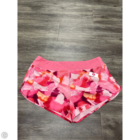 Athletic Shorts By Athleta In Floral Print, Size: Xl