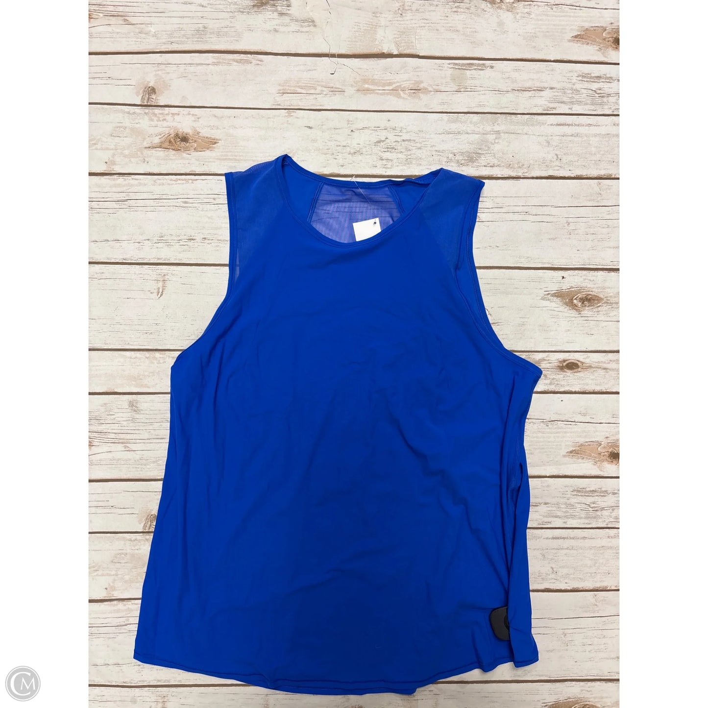 Athletic Tank Top By Lululemon In Blue, Size: Xl