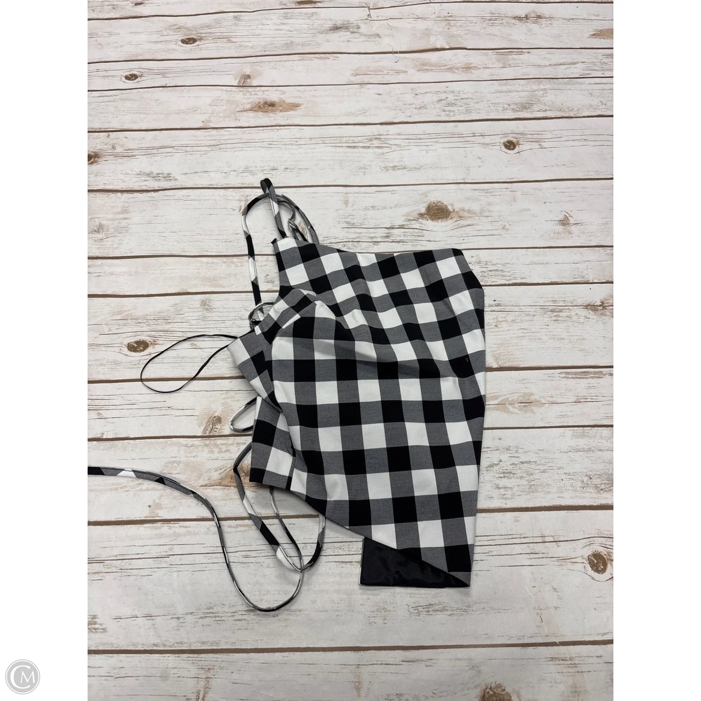 Top Sleeveless By Nasty Gal In Checkered Pattern, Size: Xs