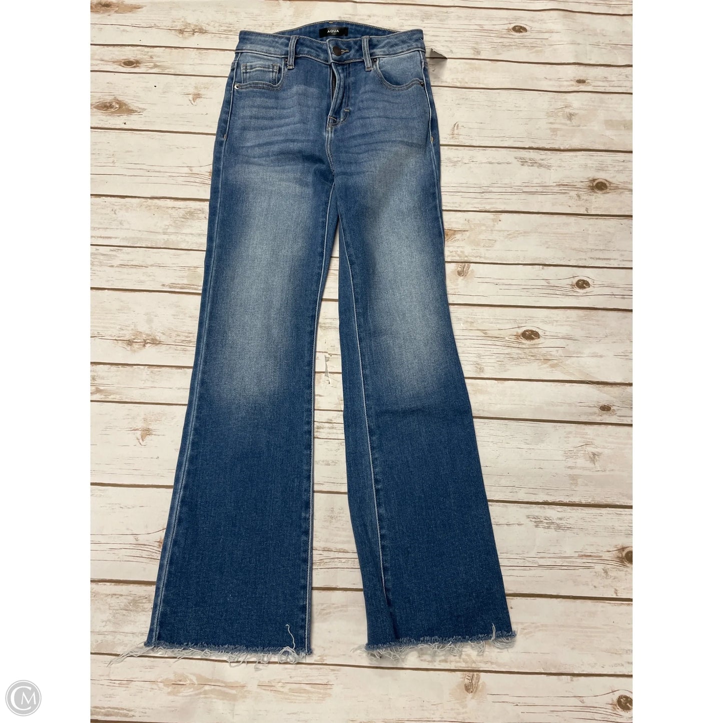 Jeans Skinny By Aqua In Blue Denim, Size: 0