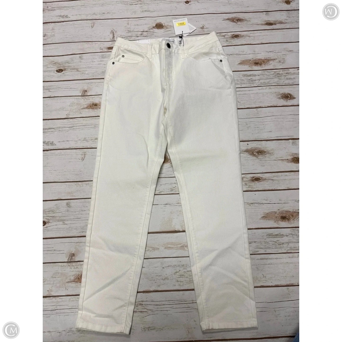 Jeans Straight By Gibson And Latimer In White, Size: 12