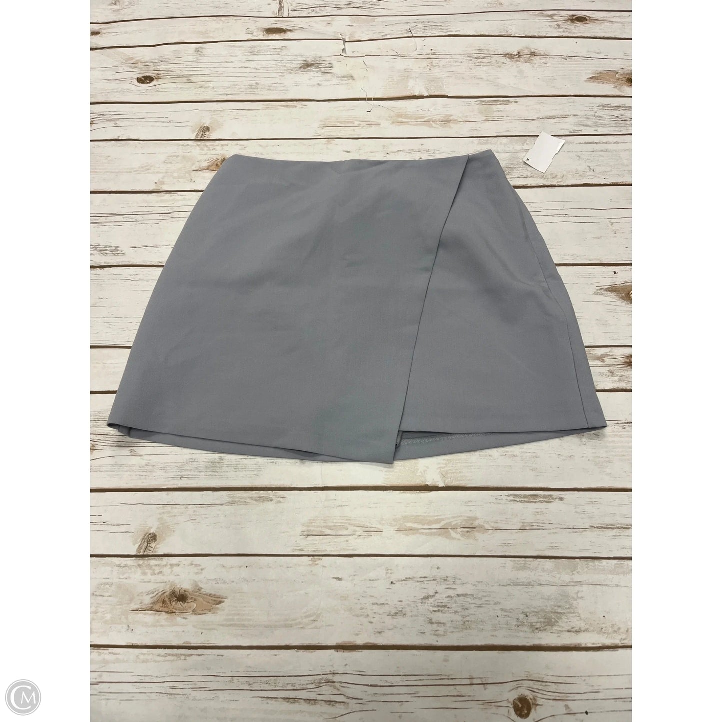 Skirt Mini & Short By Abercrombie And Fitch In Grey, Size: M