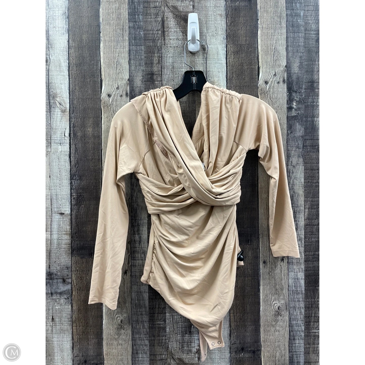 Bodysuit By Abercrombie And Fitch In Tan, Size: M