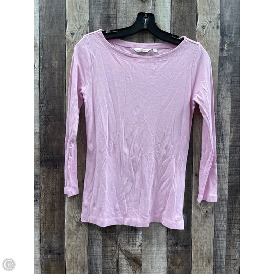 Top Long Sleeve By Vineyard Vines In Pink, Size: S