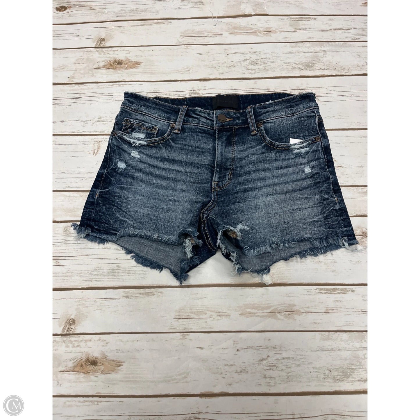Shorts By Buckle Black In Blue Denim, Size: 2