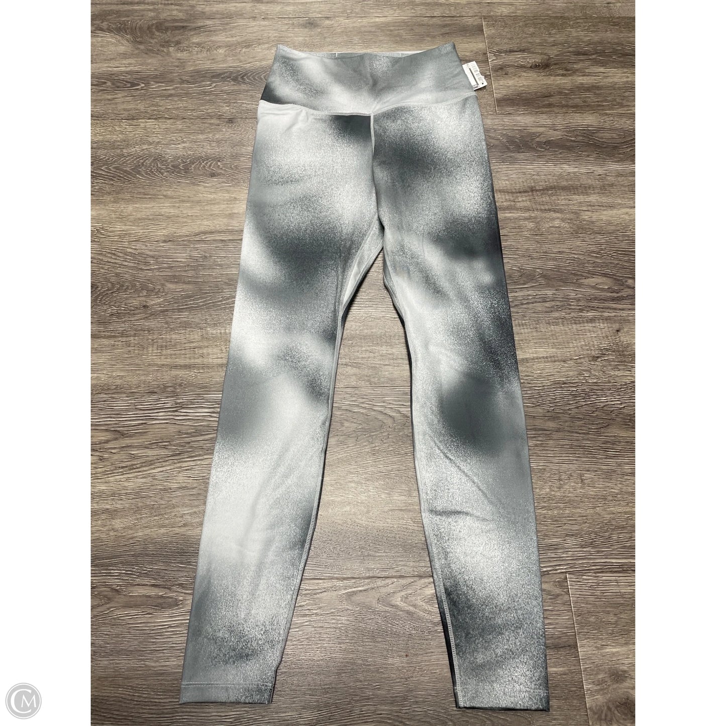 Athletic Leggings By Nike In Tie Dye Print, Size: S