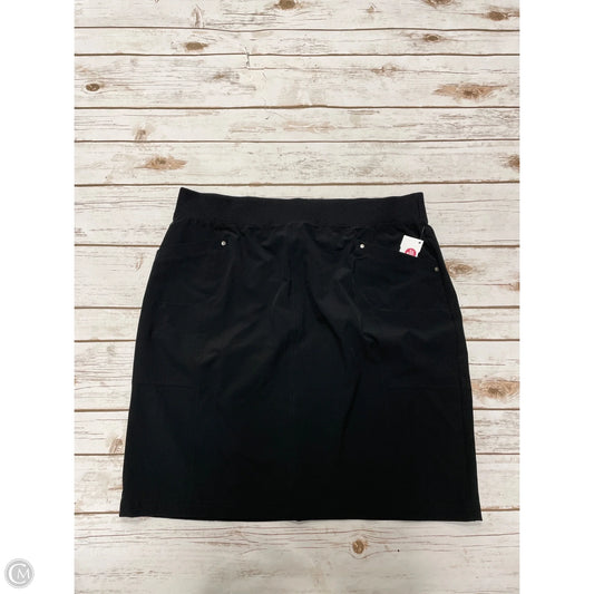 Athletic Skirt By Zenergy By Chicos In Black, Size: L