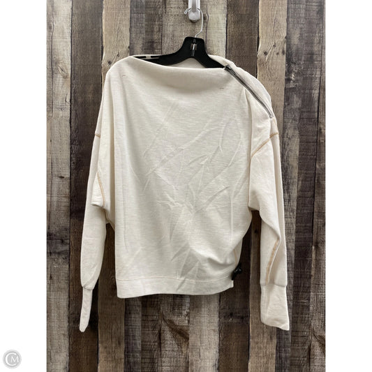 Top Long Sleeve By We The Free In Ivory, Size: Xs